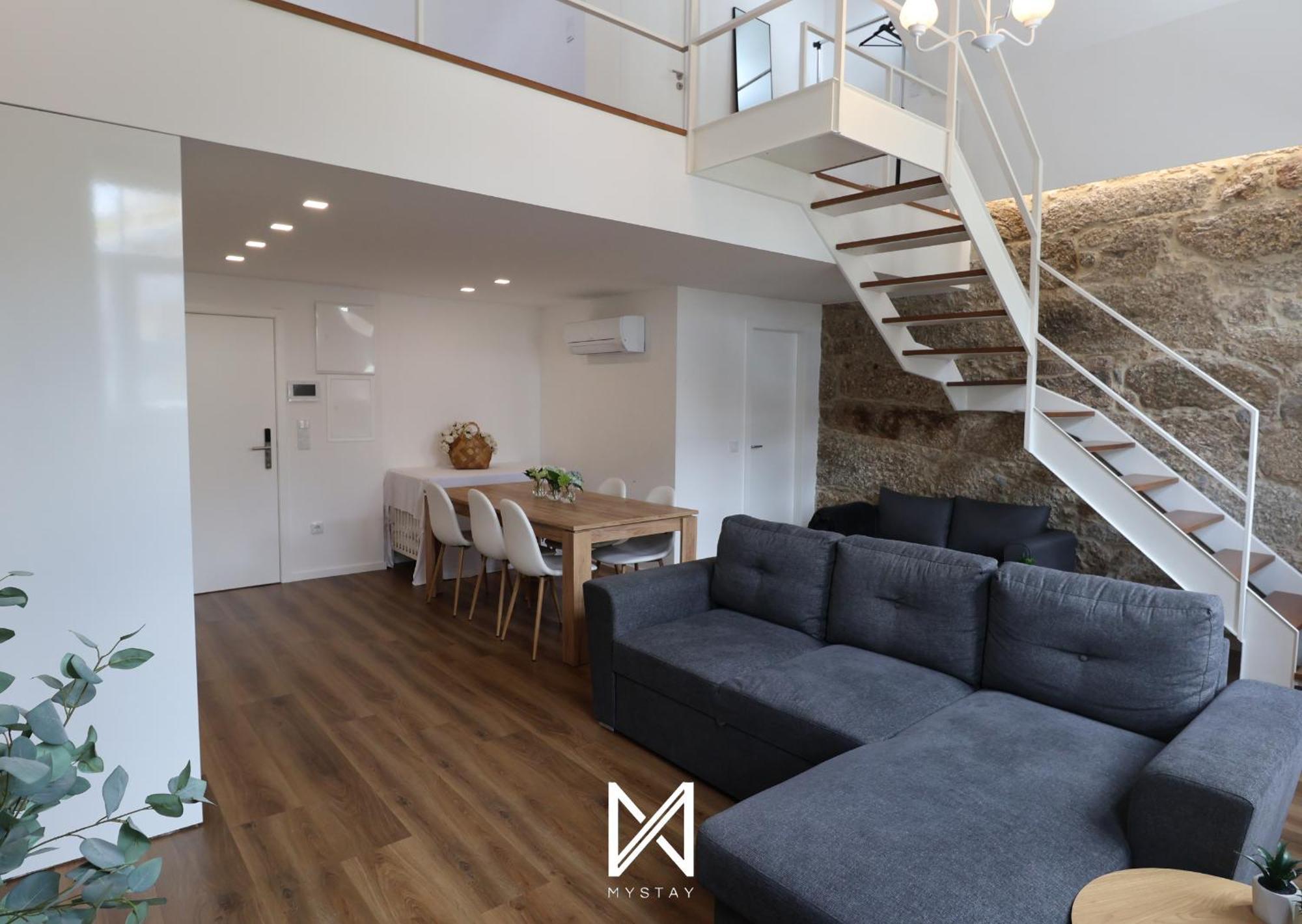 Vila Nova de Famalicão Mystay - D Maria Apartments חדר תמונה