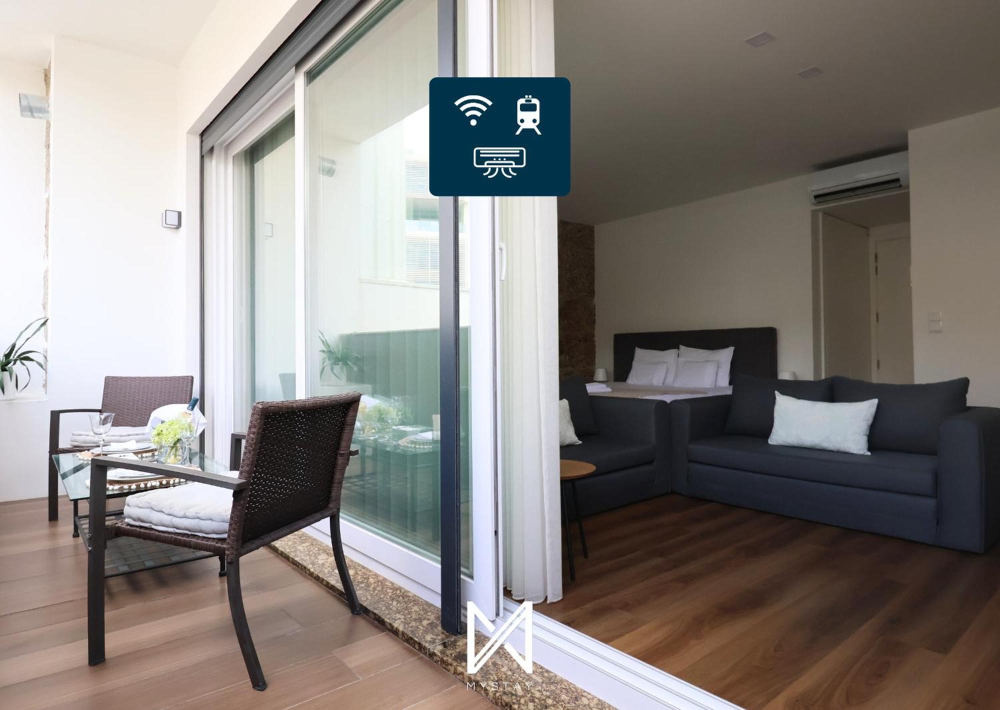 Vila Nova de Famalicão Mystay - D Maria Apartments חדר תמונה