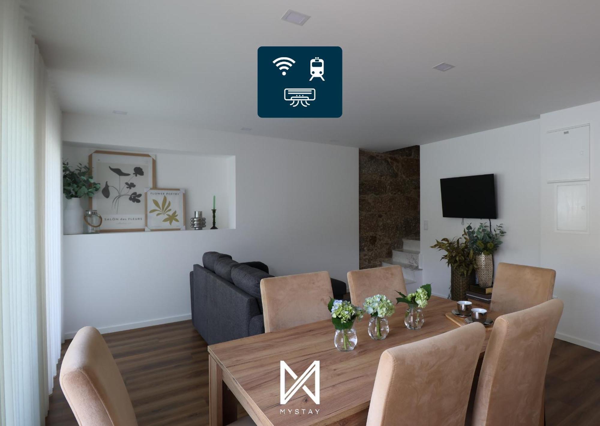 Vila Nova de Famalicão Mystay - D Maria Apartments חדר תמונה